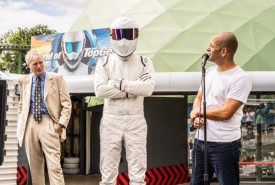 World of Top Gear Lord Montagu, Stig, Chris Harris